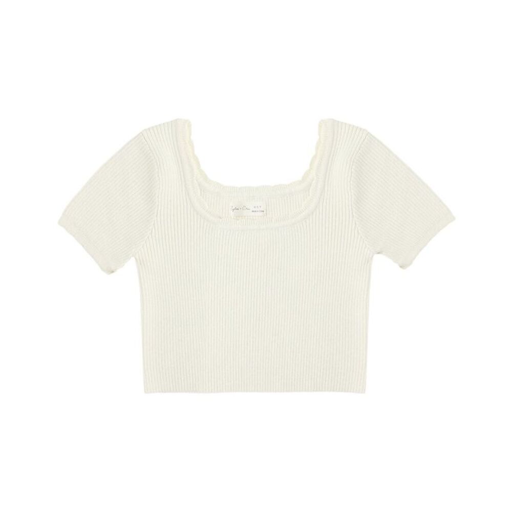 Rylee & Cru Girls  Scallop Tee